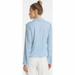 Dreimaster chemisier 37311836 for Tops / Blouses Couleur Bleu -Boutique en ligne Dreimaster 19345209 500 C