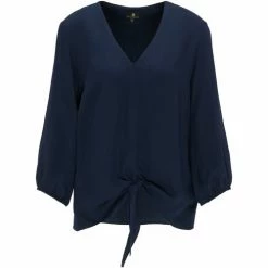 Dreimaster chemisier 31215508 for Tops / Blouses Couleur Bleu