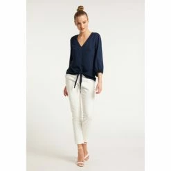 Dreimaster chemisier 31215508 for Tops / Blouses Couleur Bleu -Boutique en ligne Dreimaster 19345284 500 C