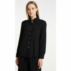 Dreimaster chemisier 31215822 eucaly for Tops / Blouses Couleur Noir -Boutique en ligne Dreimaster 20714429 500 B