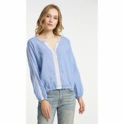 Dreimaster chemisier 37215552 abrel for Tops / Blouses Couleur Blanc -Boutique en ligne Dreimaster 20714498 500 C