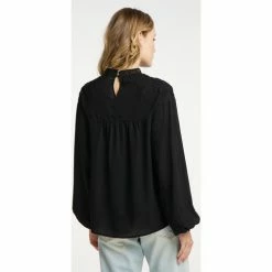 Dreimaster Tunique 37315574 embell for Tops / Blouses Couleur Noir -Boutique en ligne Dreimaster 20714532 500 C