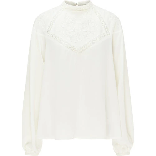 Dreimaster Tunique 37315574 embell for Tops / Blouses Couleur Blanc 3 Dreimaster Tunique 37315574 embell for Tops / Blouses Couleur Blanc