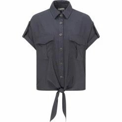 Dreimaster chemisier 37315824 idem for Tops / Blouses Couleur Bleu