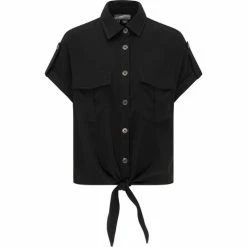 Dreimaster chemisier 37315824 idem for Tops / Blouses Couleur Noir