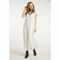 Dreimaster robe d'été 37316022 embell for Robes Couleur Blanc -Boutique en ligne Dreimaster 20714540 500 C