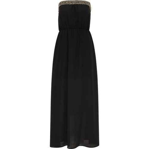 Dreimaster Robe maxi 37316024 embell for Robes Couleur Noir 3 Dreimaster Robe maxi 37316024 embell for Robes Couleur Noir