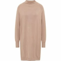 Dreimaster Robe en tricot 39719662 baradello for Robes Couleur Beige