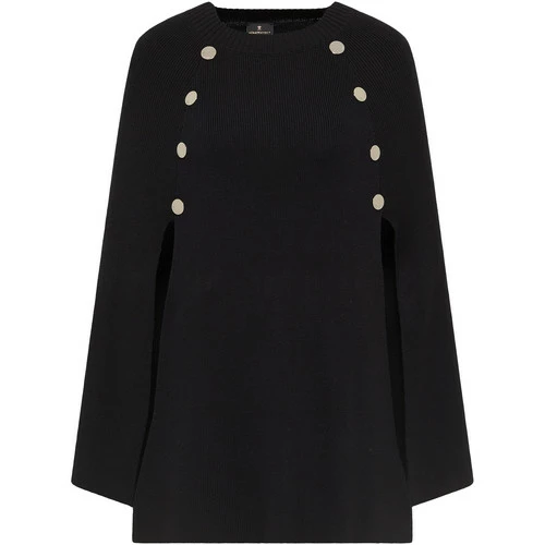 Dreimaster Cape tricotée 39719664 baradello for Pulls & Gilets Couleur Noir 3 Dreimaster Cape tricotée 39719664 baradello for Pulls & Gilets Couleur Noir