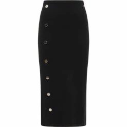 Dreimaster jupe tricot 39719667 baradello for Jupes Couleur Noir