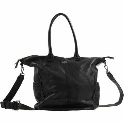 Dreimaster Shopper de cuir 39122171 takelage for Sacs Ă main Couleur Noir