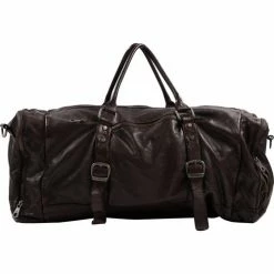 Dreimaster Weekender aus Leder 39122186 takelage for Sacs à main Couleur Marron -Boutique en ligne Dreimaster 21841306 500 B