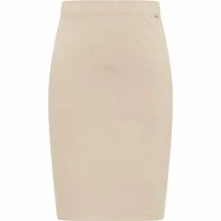 Dreimaster jupe droite 31423453 for Jupes Couleur Beige