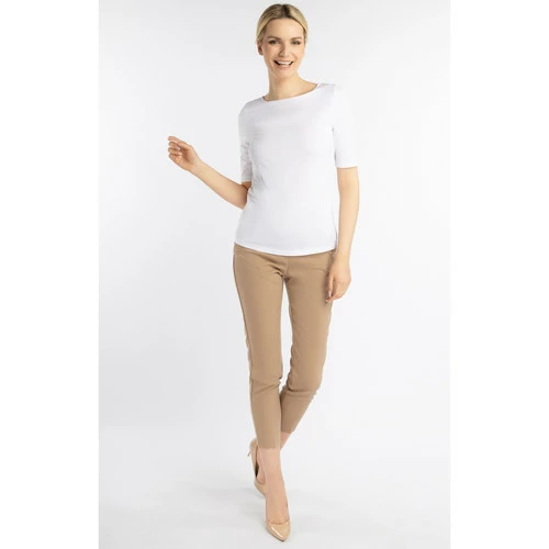 Dreimaster chemise basique 31224972 colina for T-shirts & Polos Couleur Blanc 4 Dreimaster chemise basique 31224972 colina for T-shirts & Polos Couleur Blanc – Image 2