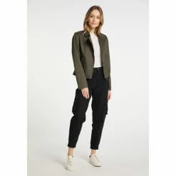 Dreimaster Veste biker 37013197 for Vestes Couleur Vert -Boutique en ligne Dreimaster 23175777 500 C