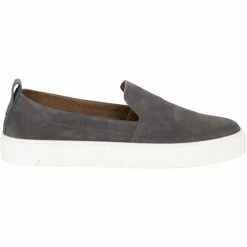 Dreimaster Leder Slip-Ons 32524409 lymoa for Mocassins & Chaussures bateau Couleur Gris