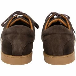 Dreimaster Sneakers aus Veloursleder 32524412 lymoa for Baskets mode Couleur Marron -Boutique en ligne Dreimaster 23214410 500 C