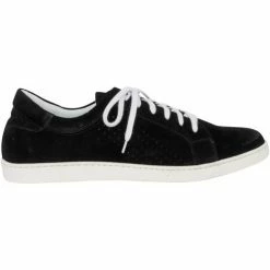 Dreimaster Sneakers aus Veloursleder 32524412 lymoa for Baskets mode Couleur Noir