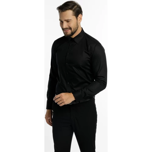 Dreimaster Modisches Business Hemd 31923988 pryam for Chemises Couleur Noir 5 Dreimaster Modisches Business Hemd 31923988 pryam for Chemises Couleur Noir – Image 3