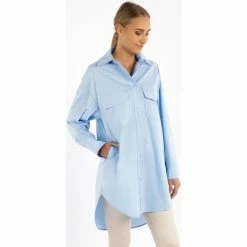 Dreimaster blouse chemise 31224789 iridia for Tops / Blouses Couleur Bleu