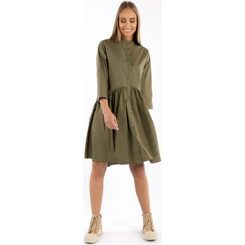 Dreimaster Robe chemise 37225597 imane for Robes Couleur Vert 4 Dreimaster Robe chemise 37225597 imane for Robes Couleur Vert – Image 2