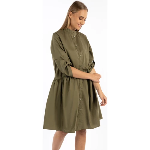 Dreimaster Robe chemise 37225597 imane for Robes Couleur Vert 5 Dreimaster Robe chemise 37225597 imane for Robes Couleur Vert – Image 3