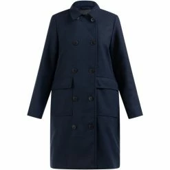 Dreimaster Übergangsmantel aus Wollgemisch 31023819 nascita for Manteaux Couleur Bleu