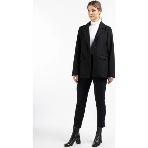 Dreimaster Langer Blazer aus Wollgemisch 31023822 nascita for Vestes Couleur Noir 4 Dreimaster Langer Blazer aus Wollgemisch 31023822 nascita for Vestes Couleur Noir – Image 2