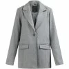 Dreimaster Langer Blazer aus Wollgemisch 31023823 nascita for Vestes Couleur Gris -Boutique en ligne Dreimaster 23734580 500 A