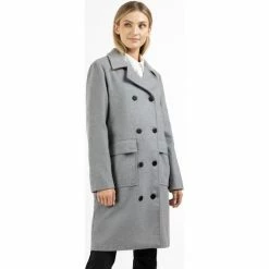 Dreimaster Übergangsmantel aus Wollgemisch 31023820 nascita for Manteaux Couleur Gris -Boutique en ligne Dreimaster 23817178 500 C