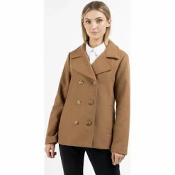 Dreimaster Übergangscaban aus Wollgemisch 31023830 nascita for Vestes Couleur Beige -Boutique en ligne Dreimaster 23817179 500 C