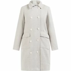 Dreimaster Fischgrat-Übergangsmantel 31023821 nascita for Vestes Couleur Beige