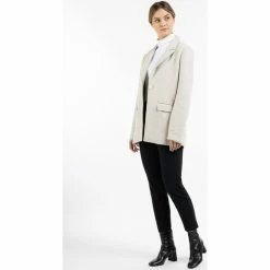 Dreimaster Fischgrat-Blazer 31023824 nascita for Vestes Couleur Beige -Boutique en ligne Dreimaster 23839781 500 C