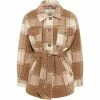 Dreimaster Übergangsjacke im Karo-Muster 37023764 tuxe for Vestes Couleur Marron -Boutique en ligne Dreimaster 23839802 500 A