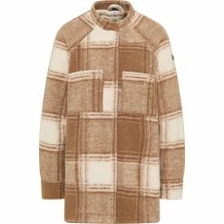 Dreimaster Übergangsjacke aus Wollgemisch 37023769 tuxe for Vestes Couleur Marron