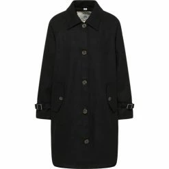 Dreimaster Übergangsmantel aus Wollgemisch 37023771 tuxe for Vestes Couleur Noir