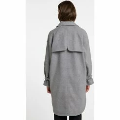 Dreimaster Übergangsmantel aus Wollgemisch 37023772 tuxe for Vestes Couleur Gris -Boutique en ligne Dreimaster 23839807 500 C