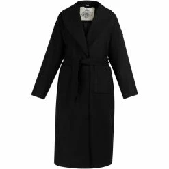 Dreimaster Übergangsmantel aus Wollgemisch 37023781 tuxe for Manteaux Couleur Noir