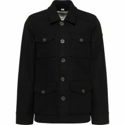 Dreimaster Übergangsjacke aus Wollgemisch 37523751 tuxe for Vestes Couleur Noir