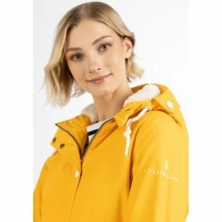 Dreimaster Regenmantel mit Webpelzfutter in Teddyoptik 35023144 drymaster for Manteaux Couleur Jaune -Boutique en ligne Dreimaster 23849808 500 C