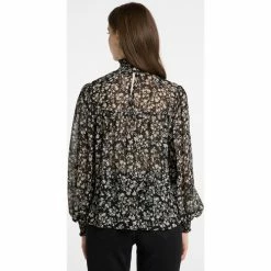 Dreimaster Bluse mit Blütenprint 37324865 bridgeport for Tops / Blouses Couleur Autres -Boutique en ligne Dreimaster 23849812 500 C