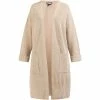 Dreimaster Offener Strick Cardigan 39425052 idem for Pulls & Gilets Couleur Beige -Boutique en ligne Dreimaster 23849819 500 A