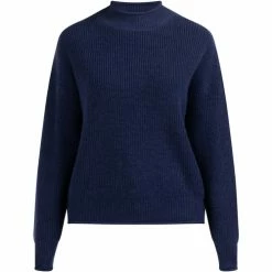 Dreimaster Strick Pullover Turtleneck 39425069 imane for Pulls & Gilets Couleur Bleu
