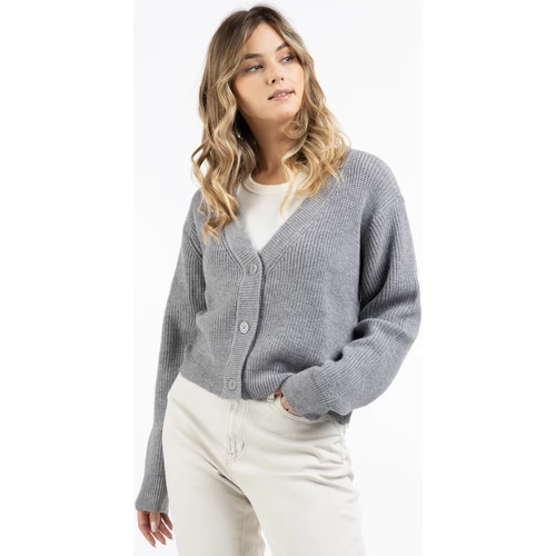 Dreimaster Strickjacke mit Knöpfen 39425070 imane for Pulls & Gilets Couleur Gris 5 Dreimaster Strickjacke mit Knöpfen 39425070 imane for Pulls & Gilets Couleur Gris – Image 3