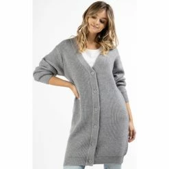 Dreimaster Strick Long Cardigan 39425071 imane for Pulls & Gilets Couleur Gris 7 Dreimaster Strick Long Cardigan 39425071 imane for Pulls & Gilets Couleur Gris -Boutique en ligne Dreimaster 23849829 500 C