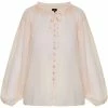 Dreimaster blouse en coton 37325760 markani for Tops / Blouses Couleur Rose -Boutique en ligne Dreimaster 23849837 500 A