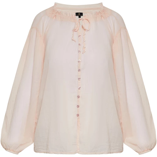 Dreimaster blouse en coton 37325760 markani for Tops / Blouses Couleur Rose 3 Dreimaster blouse en coton 37325760 markani for Tops / Blouses Couleur Rose