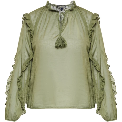 Dreimaster Baumwollbluse mit Rüschen 37325764 naemi for Tops / Blouses Couleur Vert 3 Dreimaster Baumwollbluse mit Rüschen 37325764 naemi for Tops / Blouses Couleur Vert