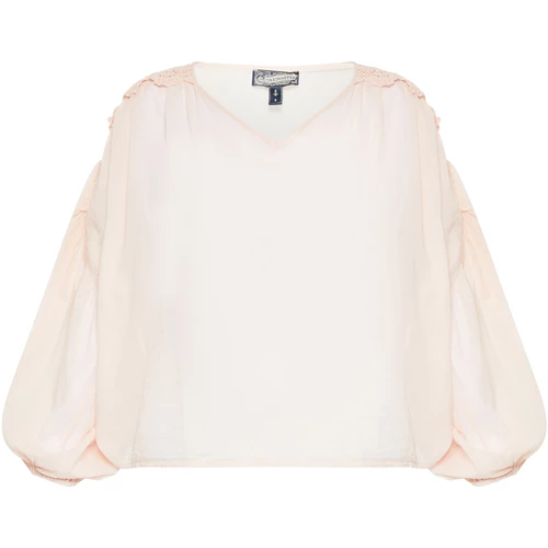 Dreimaster Baumwollbluse mit Spitze 37325765 naemi for Tops / Blouses Couleur Rose 3 Dreimaster Baumwollbluse mit Spitze 37325765 naemi for Tops / Blouses Couleur Rose