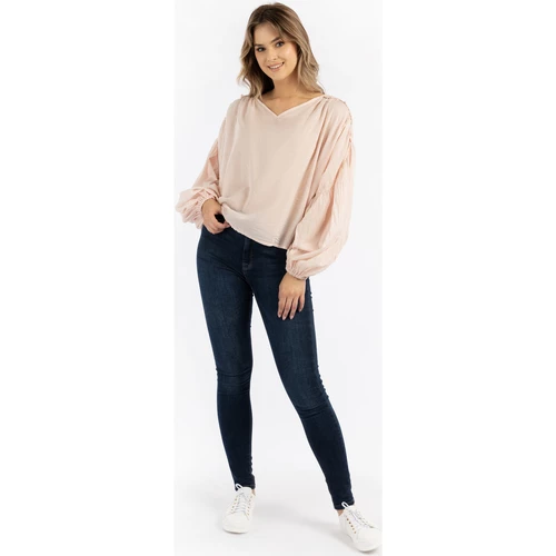 Dreimaster Baumwollbluse mit Spitze 37325765 naemi for Tops / Blouses Couleur Rose 4 Dreimaster Baumwollbluse mit Spitze 37325765 naemi for Tops / Blouses Couleur Rose – Image 2